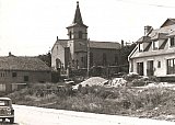 L'&eacute;glise en 1975 - Photos d'autrefois &agrave; Silly-sur-Nied
