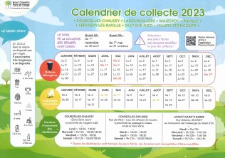 Calendrier de collecte des déchets 2026