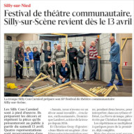 RL 08.04.2024 : Festival de théâtre communautaire, Silly-sur-Scène revient dès le 13 avril