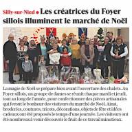 RL 09.12.2025 : Les créatrices du Foyer sillois illuminent le marché de Noël
